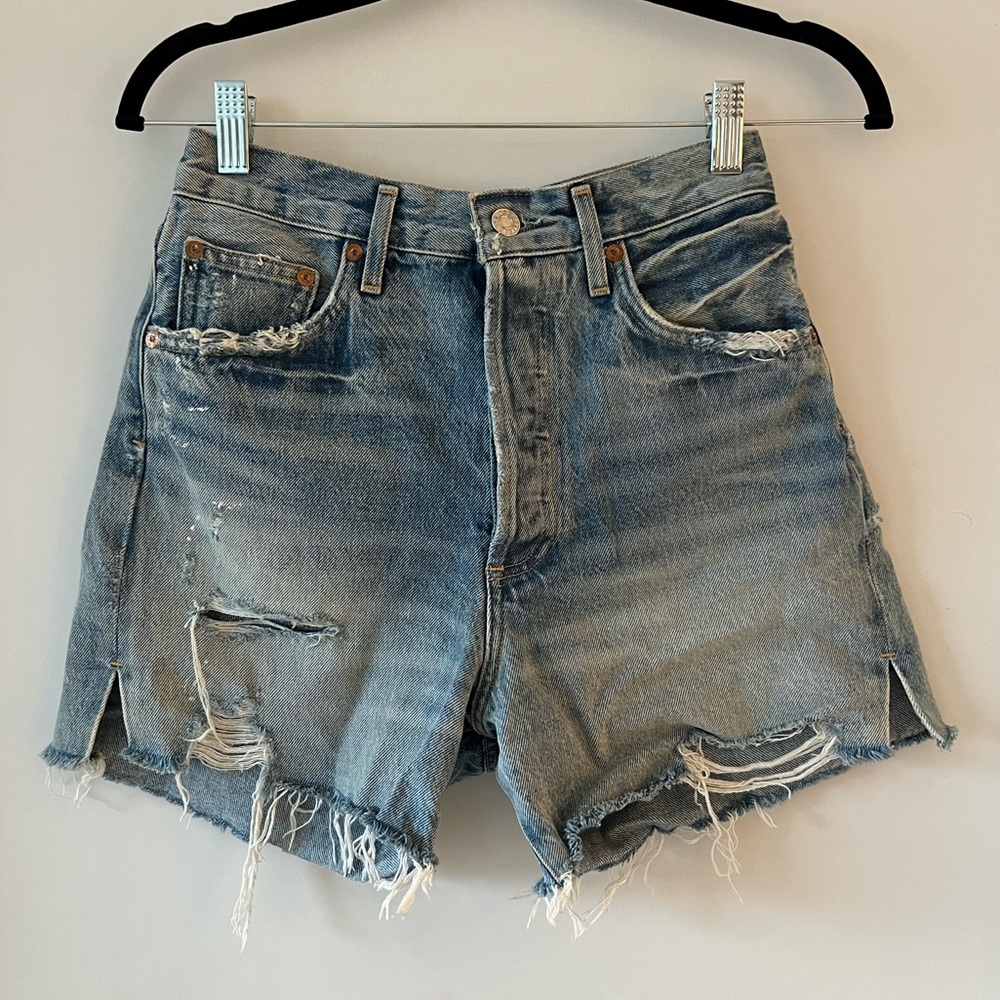 Agolde Dee, Super High Rise Shorts